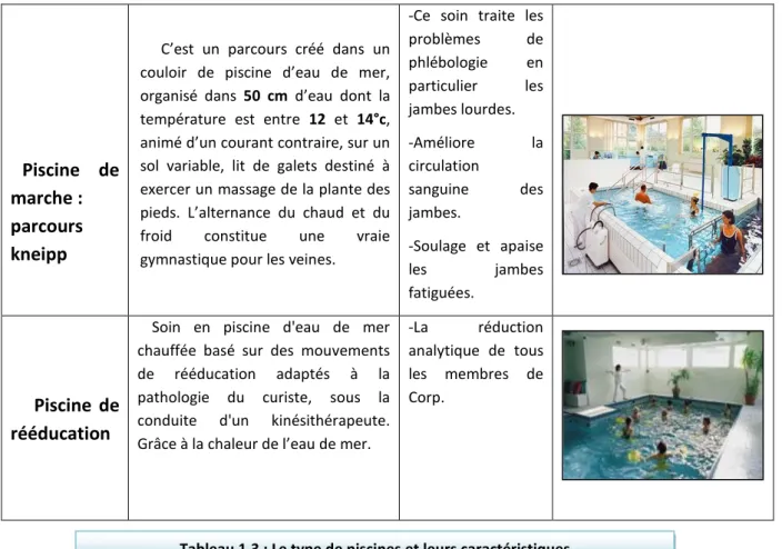 Figure 14: Sauna Tableau 1.3 : Le type de piscines et leurs caractéristiques 