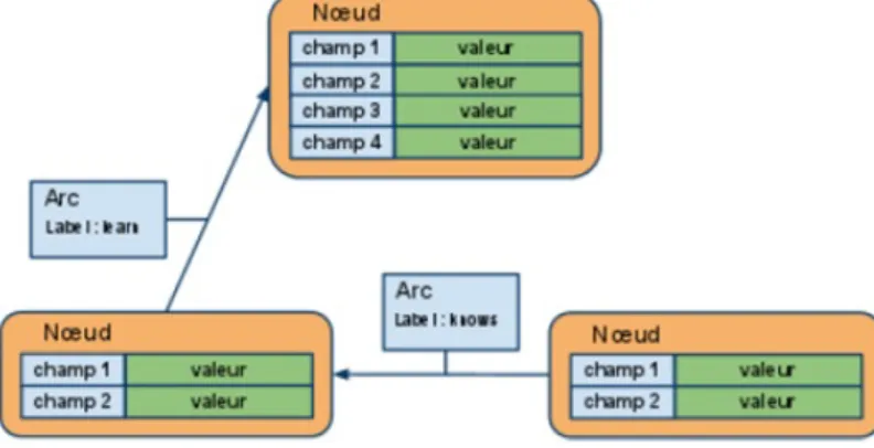 Figure 1.6  Solution NoSQL paradigme graphe