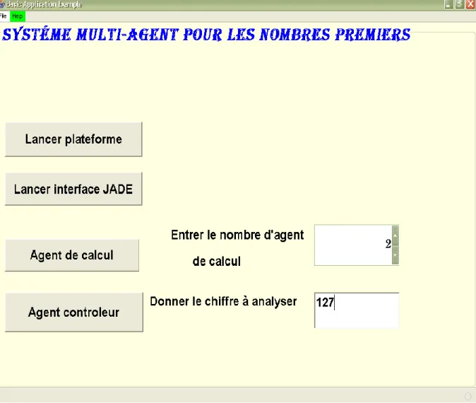 Figure 9 : « aperçu le l’interface graphique de l’application » 