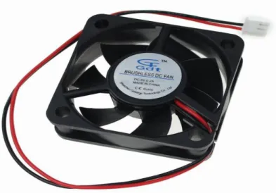 Tableau 9: Les caractéristiques de ventilateur. 