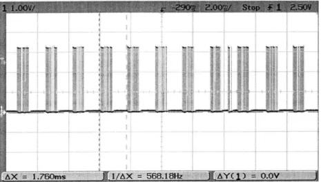 Figure  12:  Reception of direct  and digitally  relayed  data showing packet  length  delay.