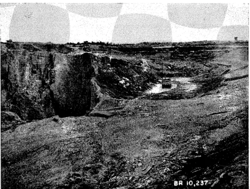 FIGURE  2.  Clay slopes, 15 June  1943 (courtesy of  Mr. F.  E.  Patton) 