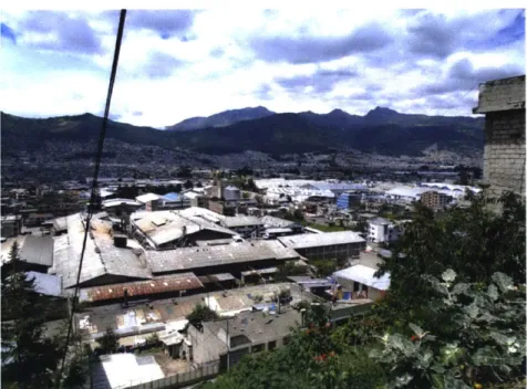 FIGURE  6.  Factory  Adjacent to Lucha  de  los  Pobres  Neighborhood,  Sur  de  Quito