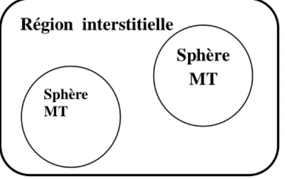 Figure 1.2 : Potentiel «Muffin-Tin». 