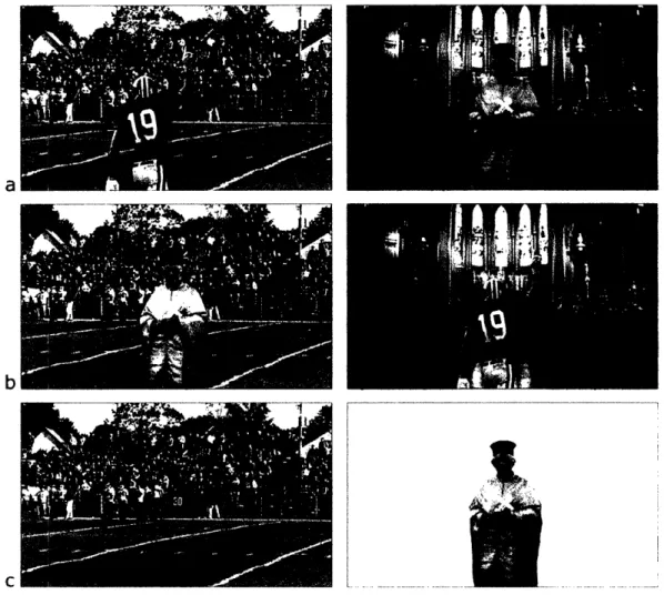 Fig.  1. Examples  of  consistent  scenes  (a),  inconsistent  scenes  (b),  and  isolated  objects  and  backgrounds  (c).