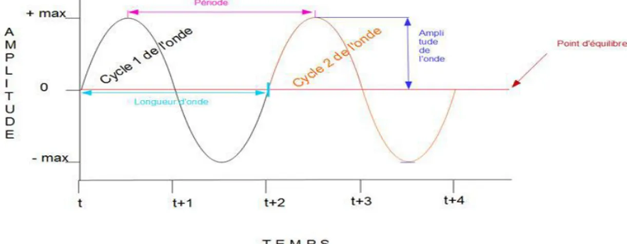 Figure I -12:Vitesse de propagation d’une onde monochromatique 