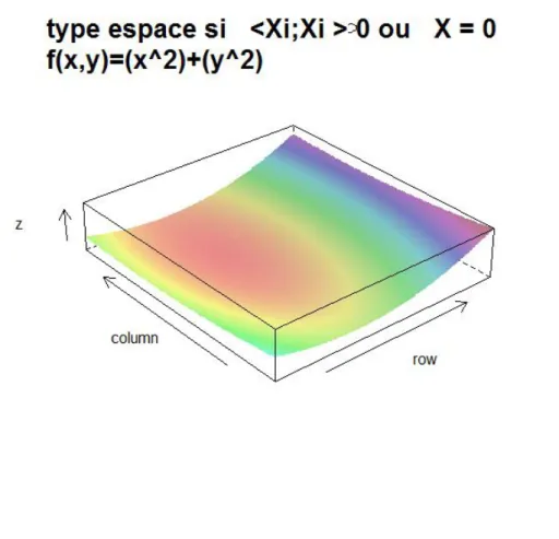 Figure 1.1 – Une surface de type espace