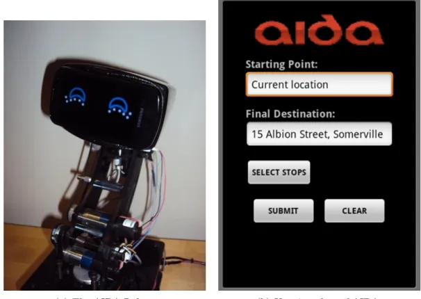 Figure 1-3: The AIDA robot (Courtesy MIT Media Lab [1]).