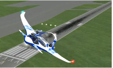 Figure 1-1: The Personal Air Vehicle simulated using X-Plane