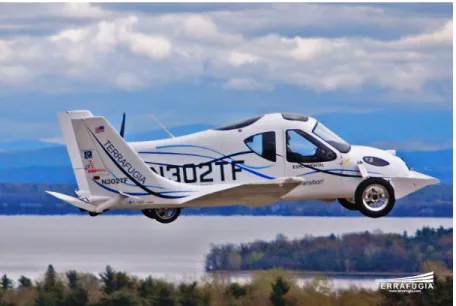 Figure 1-2: The Transition flying car (Courtesy Terrafugia)