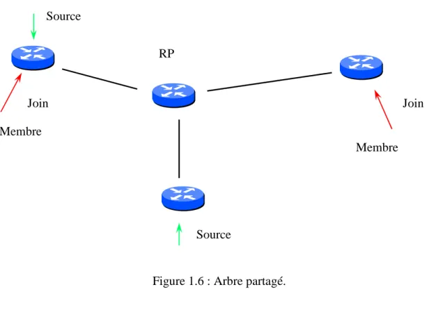 Figure 1.6 : Arbre partagé. 