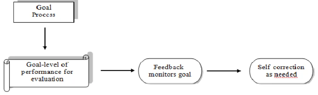 Figure 08:    The goal-setting, monitoring, and feedback process 