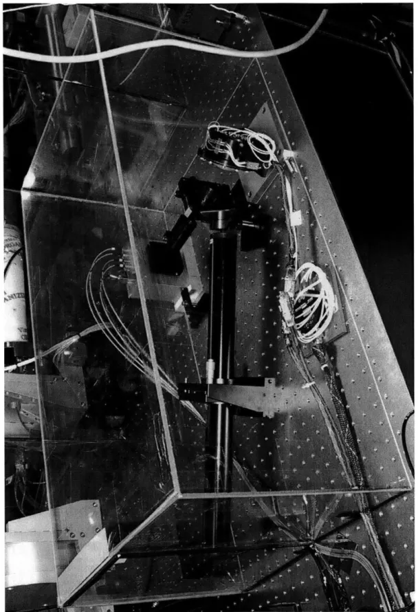 Figure  2-22:  Picture  of the  experimental  hardware  setup  with  Plexiglas  shroud.