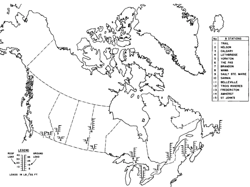 FIGURE  2  B  STATION  LOCATIONS  AND  THEIR 