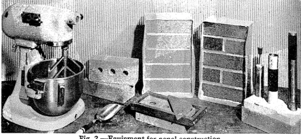 Fig. 3.-Frame  -  for test  ane el.  and air-~ressure  - , chamber. 