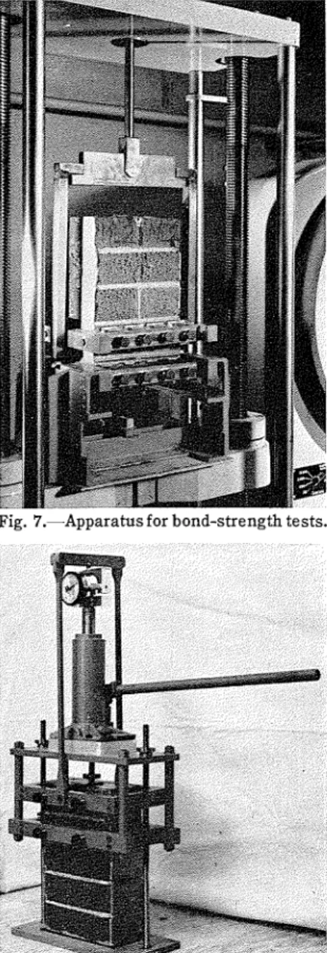 Fig.  8.-Manually  operated  apparatus  for  bond  strength. 
