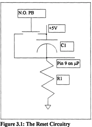 Figure  3.1: The Reset Circuitry
