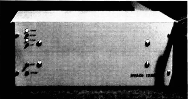 Figure 9. Front view of the high voltage analog driver instrument (HV ADI).