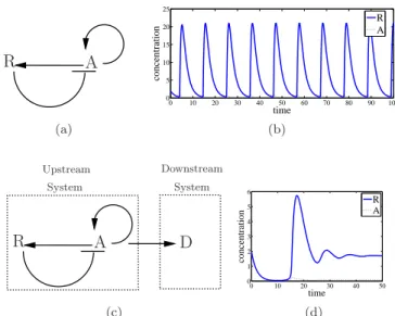 Fig. 2. System concept with retroactivity (Del Vecchio and Sontag [2009]).