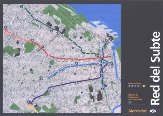 Figure 4.8:  Metrovias  alignment commercial  map