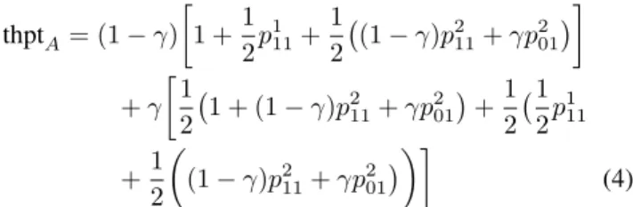 Figure 2: Barbell Network. Node A and Node C each have a degree of k + 1.