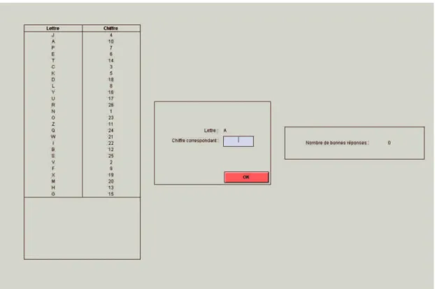 Fig. 1. Screenshot of the decoding task. 