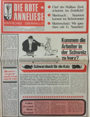 Illustration 4: Die Rote Anneliese, n° 26, 22  avril 1978, format A3.
