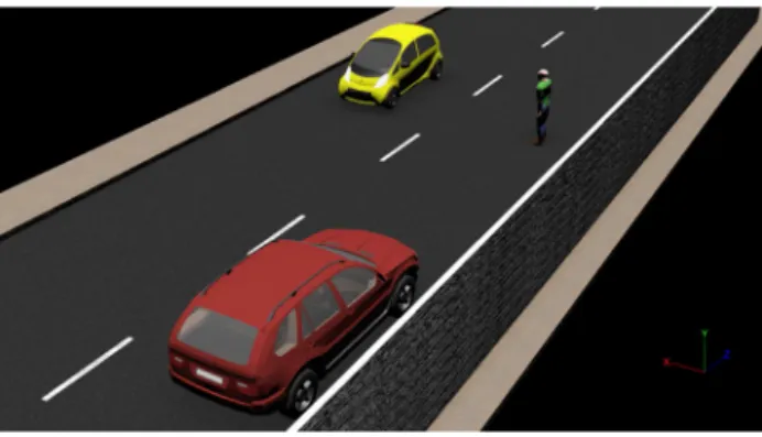 Table 5 shows the preference order, given the valences for each road user in Fig. 4.