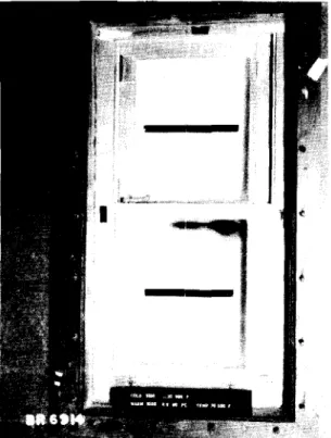 FIGURE 1 FROST ACCUMULATION ON INSIDE SURFACE OF THE OUTER PANE