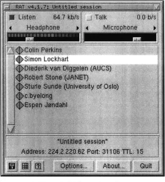 Figure 1. RAT user interface