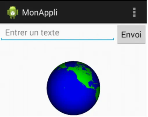 Figure 3.12 – Animation en RelativeLayout