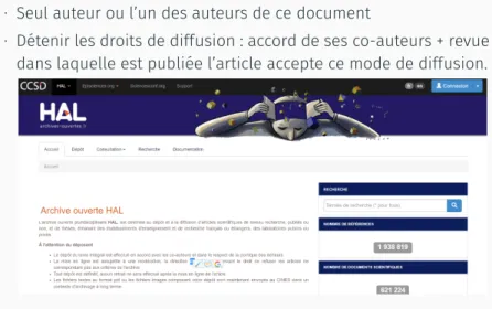 FIGURE : Archive ouverte HAL