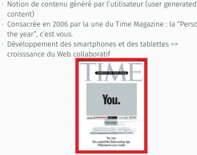 FIGURE : La personne de l’année 2006 pour le Time Magazine