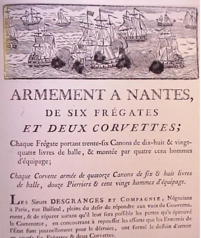 Figure 15 : Constitution d’une société d’armement en course à Nantes, « Desgranges et Compagnie » « pleins  du désir de répondre aux vues du Gouvernement » 