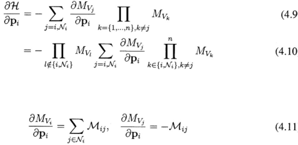 Figure  4-2 shows  the notion used  in this thesis.  We  can rewrite  equation  4.8  as