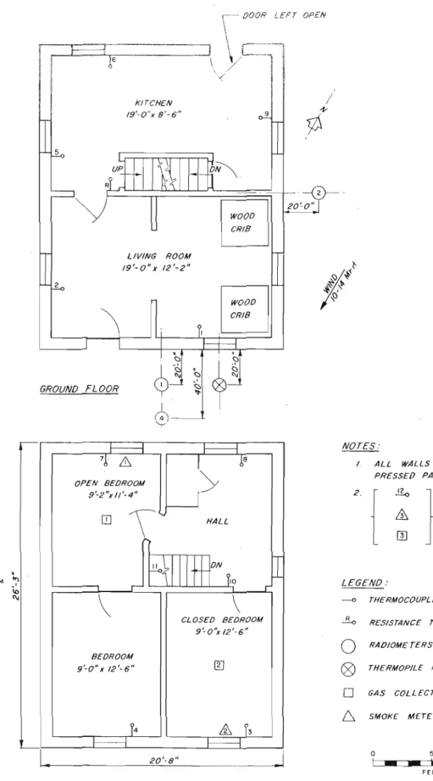 FIGURE  5  -  BUILDING  NO.  5 -   TWO  -  STOREY  WOOD  FRAME  DWELLING  WITH  CLAPBOARD  EXTERIOR 