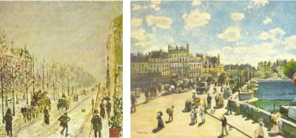 Fig. 11 – Camille Pissaro, Boulevards extérieurs, effets 