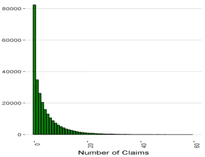 Figure 1.2 – Distribution of Claims