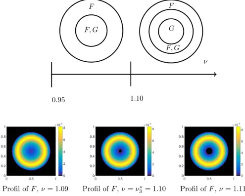 Figure 10. Self-similar profiles for ν = 2