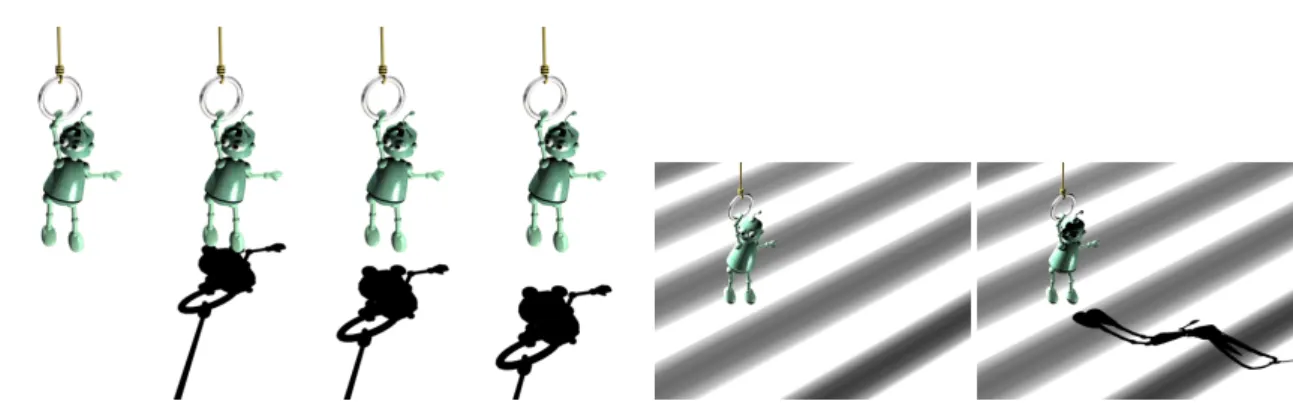 Figure 2: Shadows play an important role in our understanding of 3D geometry.