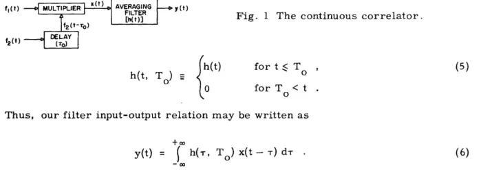 Fig.  1  The  continuous  correlator.