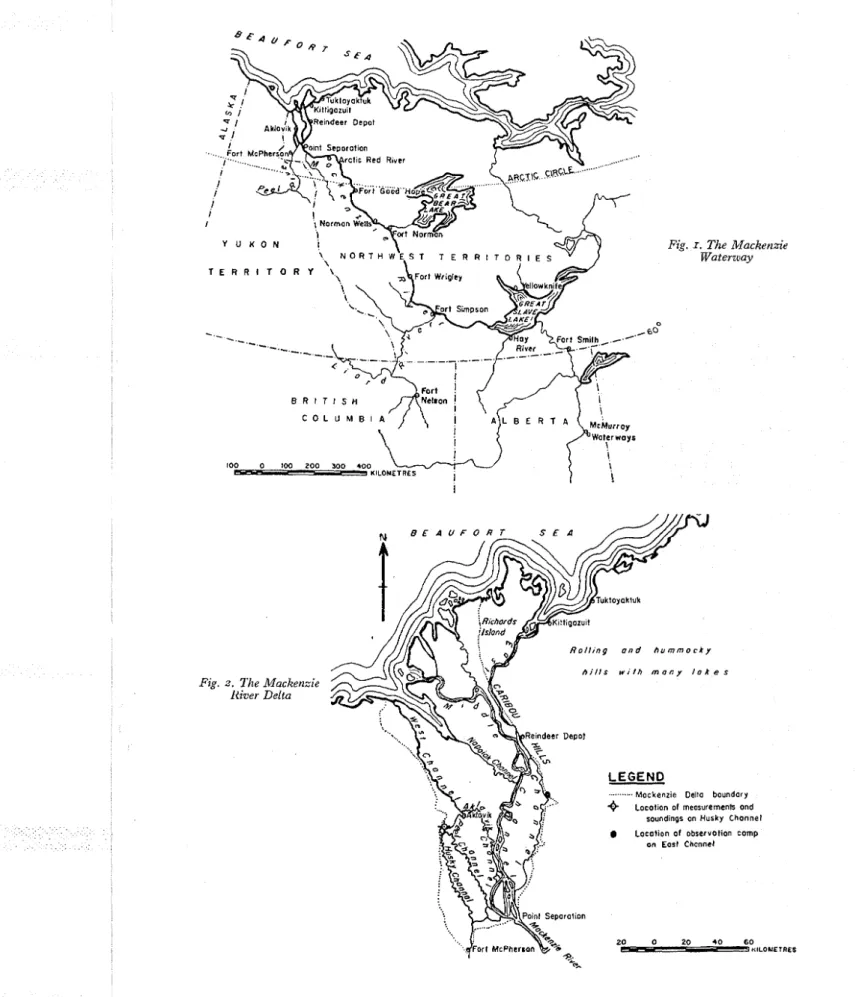 Fig.  z.  The Mackenzie  River  Delta 