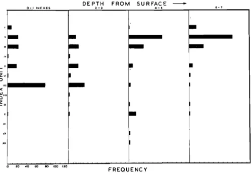 FIGURE 2. Histogram pattern showing