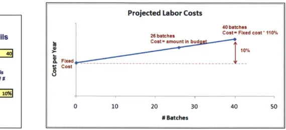 Figure  6:  Projected  Direct Labor  Costs
