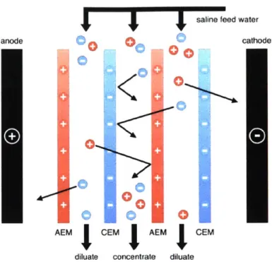 Figure 5.  Electrodialysis  Process