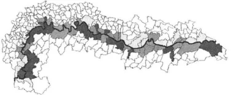 figure  1-2:  Distribution  of  the  outcome  by  Municipality,  Lombardy  vs.  Euilia-Roiagna