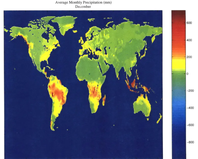 Figure  4.1  Sample  of  Leemans  and  Cramer  Precipitation  Data