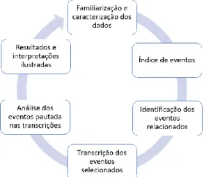 Figura 9 – Estrutura de organização dos dados para análise microgenética 