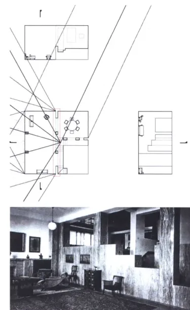 Figure  11: A  single wall,  two  rooms,  no shortage  of readings.  The performance  is not restricted to a  convention, nor to  single point of view.