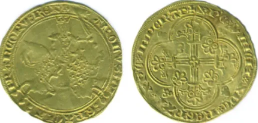 Fig. 2. Franc à cheval (Charles V, 1364-1380) 